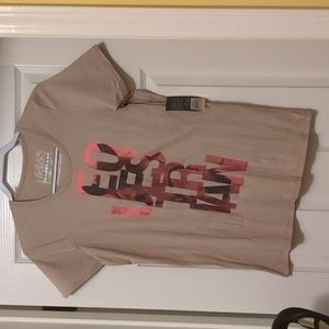 New with Tag Women's Equestrian Oatmeal Colored Tee